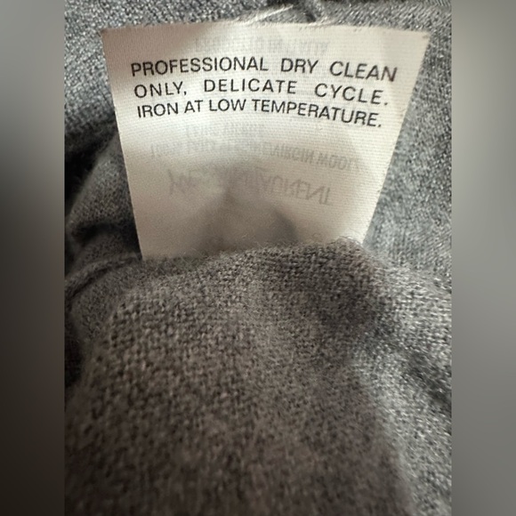 Yves Saint Laurent Gray Button-Up Vest size L - Picture 10 of 10